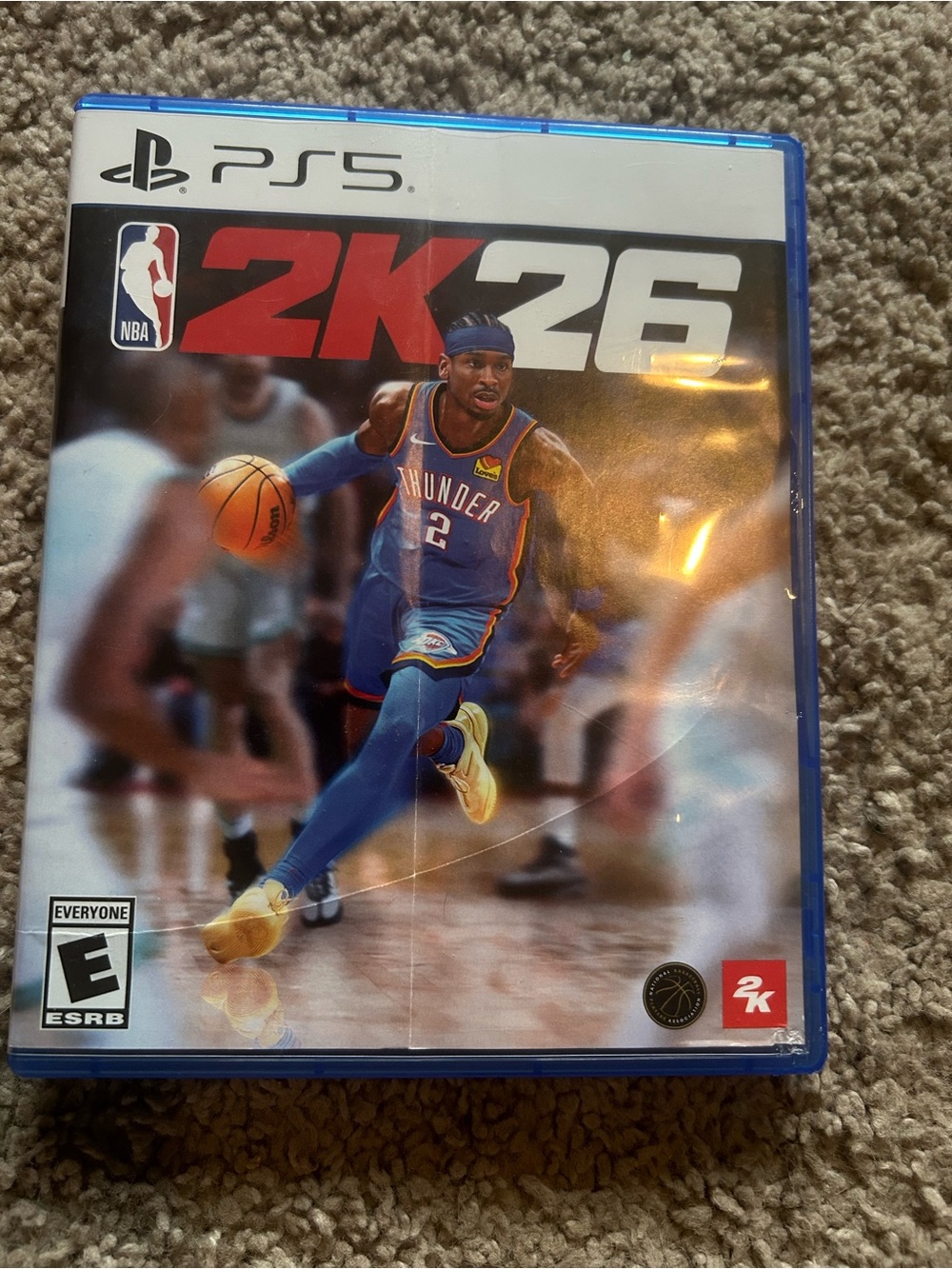 NBA 2K26 Video Game - Blue Cover